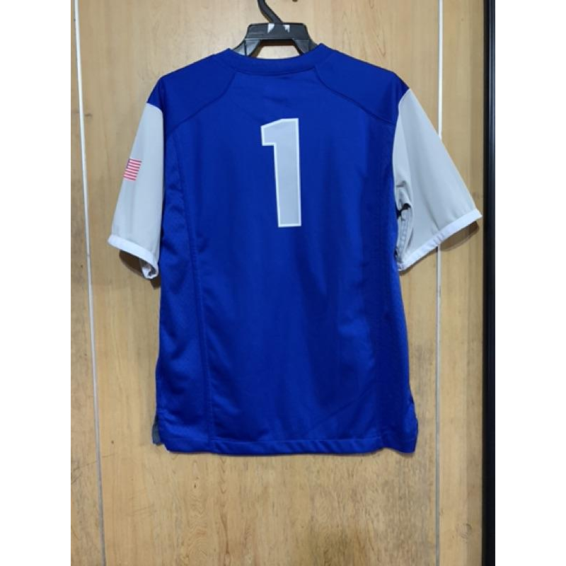 Nike Air Force 運動上衣 藍色上衣-細節圖2