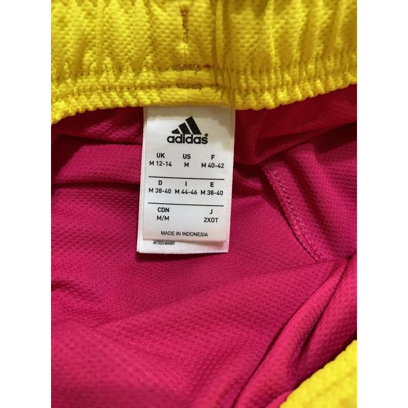 Adidas 桃紅色 運動短褲-細節圖3