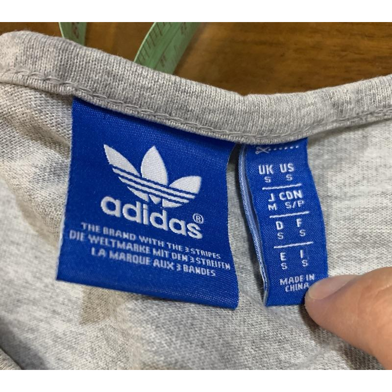 Adidas 棉質上衣 短袖-細節圖3