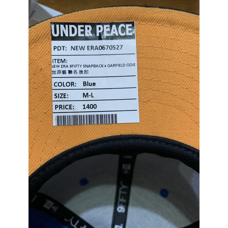 New era 加菲貓 聯名款 棒球帽-細節圖5