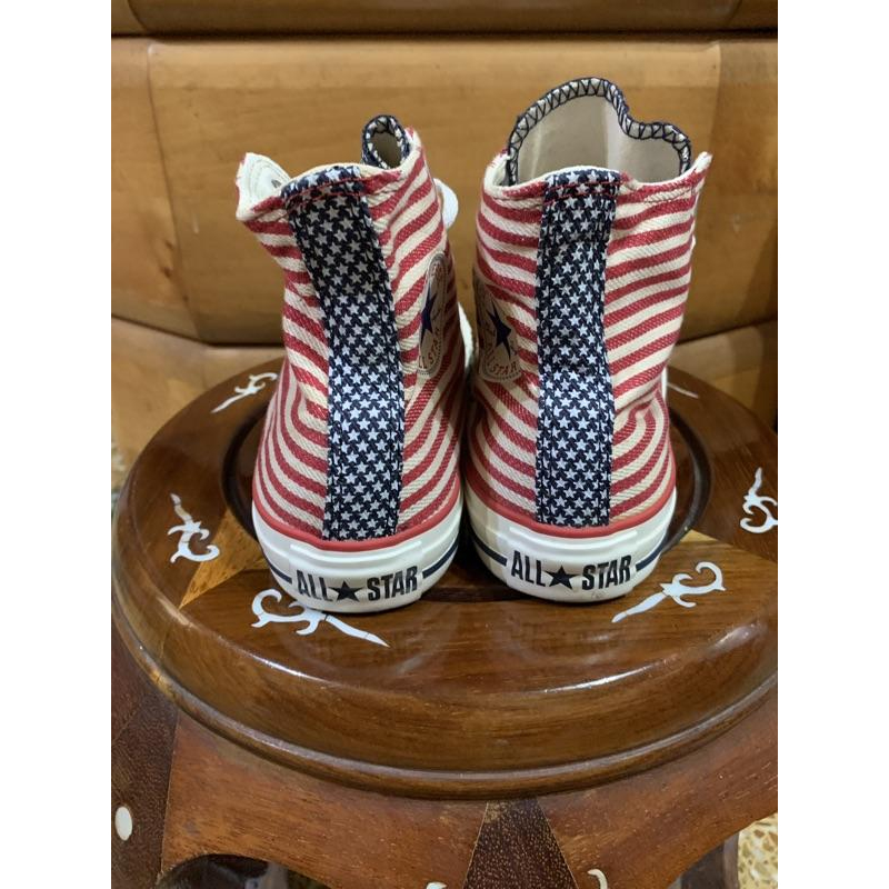 Converse All star 帆布鞋 美國國旗配色-細節圖4