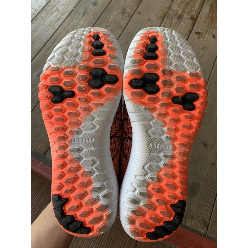 Nike Fury 2  女生慢跑鞋 橘-細節圖5