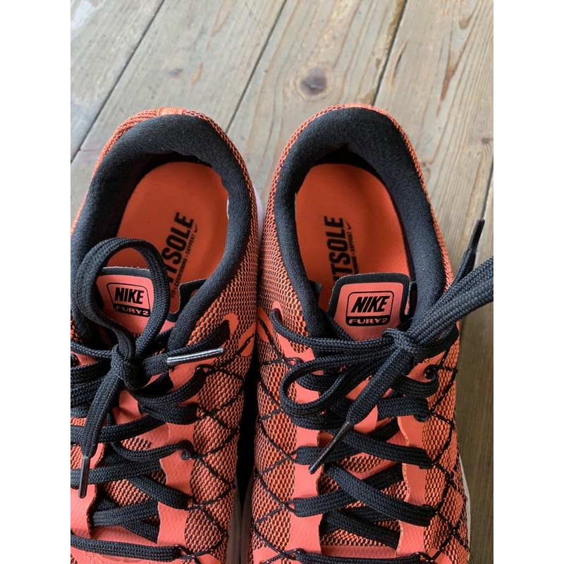 Nike Fury 2  女生慢跑鞋 橘-細節圖7