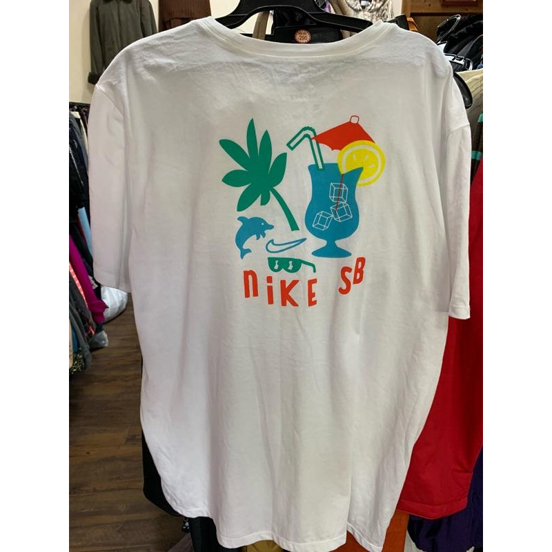 Nike 白T 男t恤-細節圖2