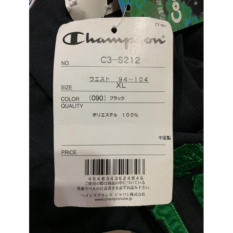 Champion 運動長褲 黑色 男-細節圖4