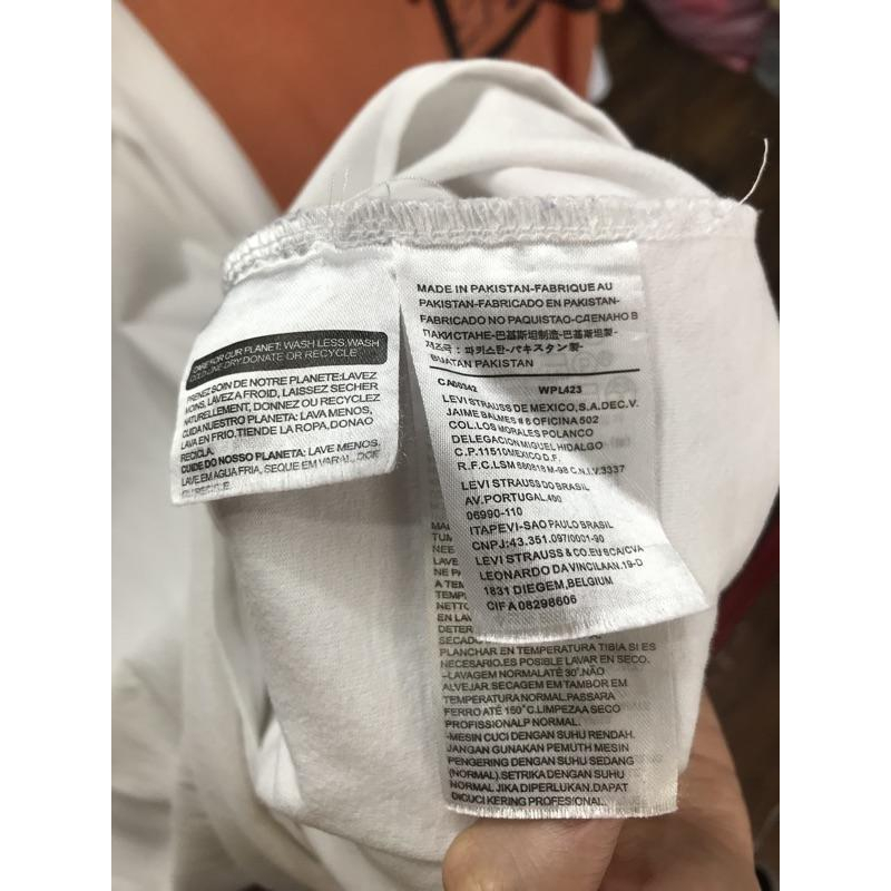 Levi’s 白色素T-細節圖5
