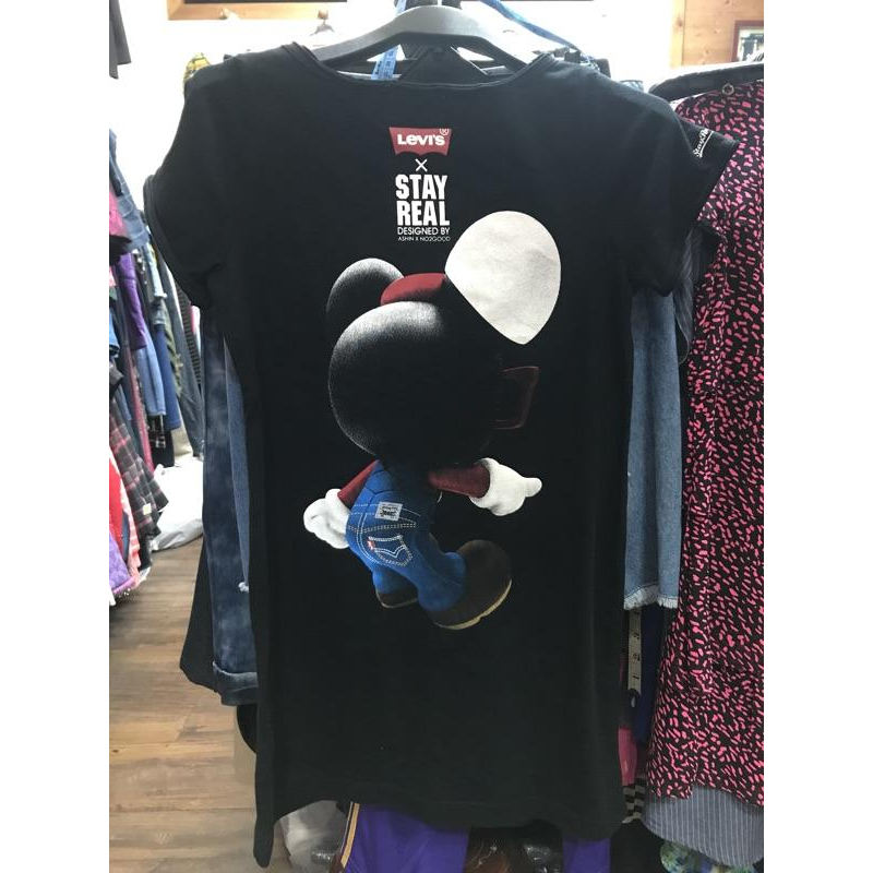 Stay real x Levi’s 聯名上衣 T恤-細節圖2