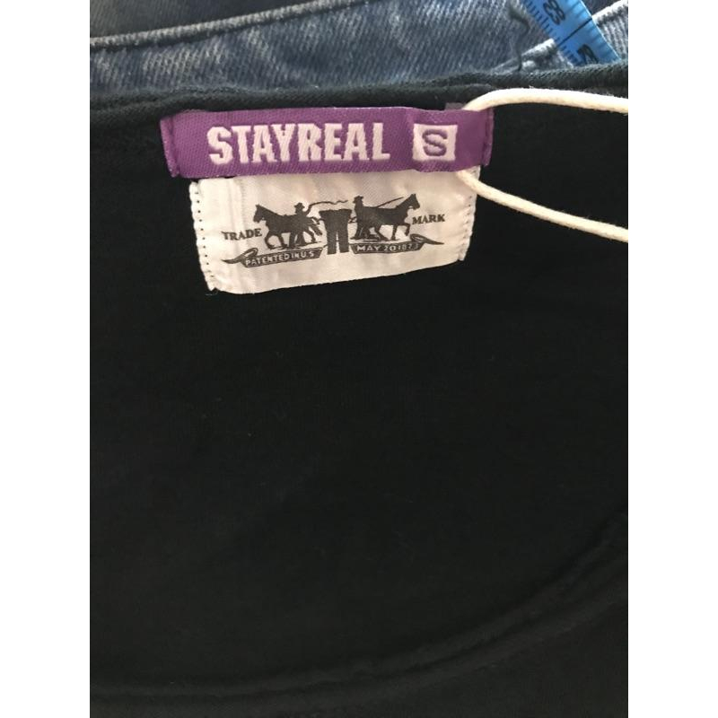 Stay real x Levi’s 聯名上衣 T恤-細節圖3