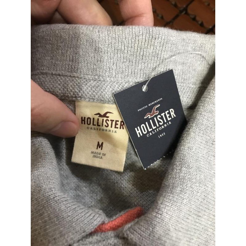 Hollister Polo衫 灰-細節圖3