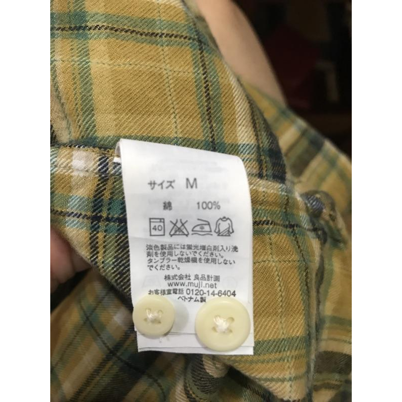 無印良品 長袖襯衫-細節圖4