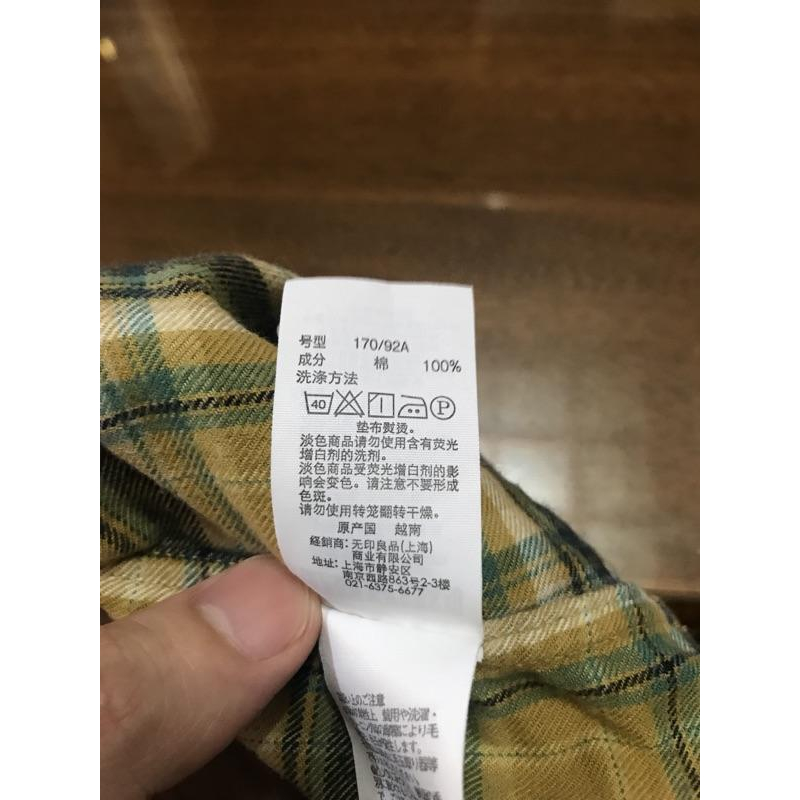 無印良品 長袖襯衫-細節圖5