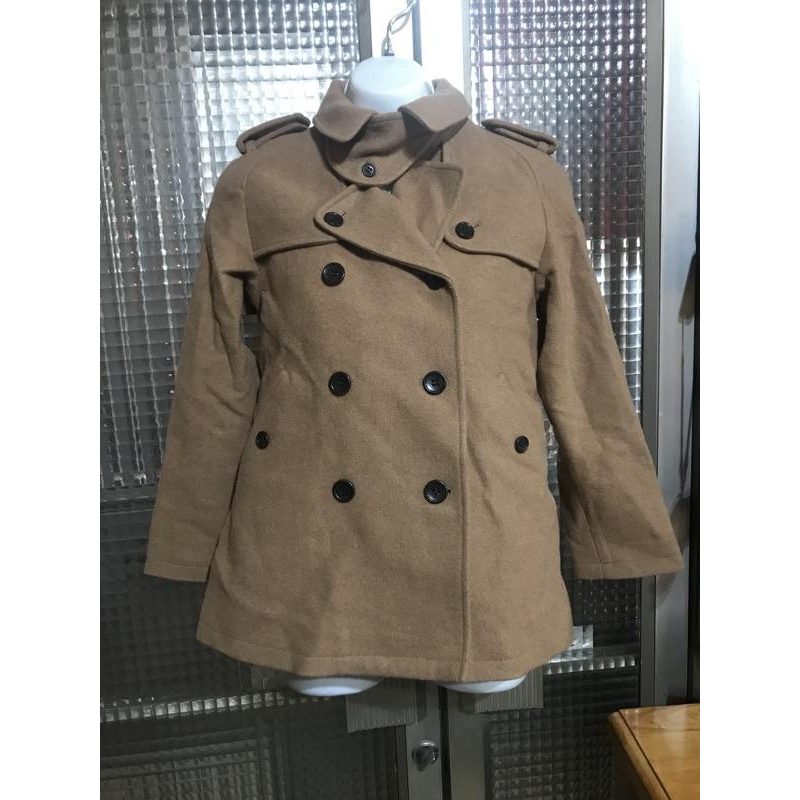 Uniqlo 排扣外套 羊毛-細節圖2