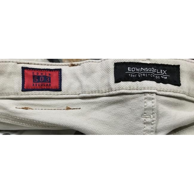 Edwin 卡其長褲 二手良品-細節圖4