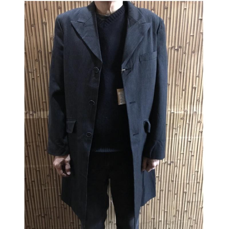 男性韓版大衣-細節圖2