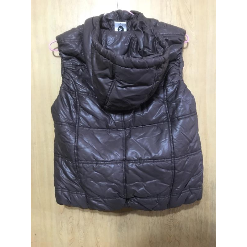 Target 黑人頭 連帽背心 鋪棉背心-細節圖2