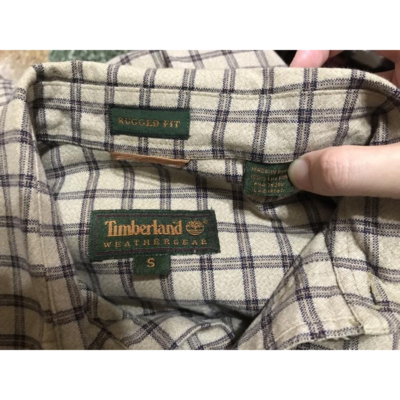 Timberland 格子襯衫-細節圖3