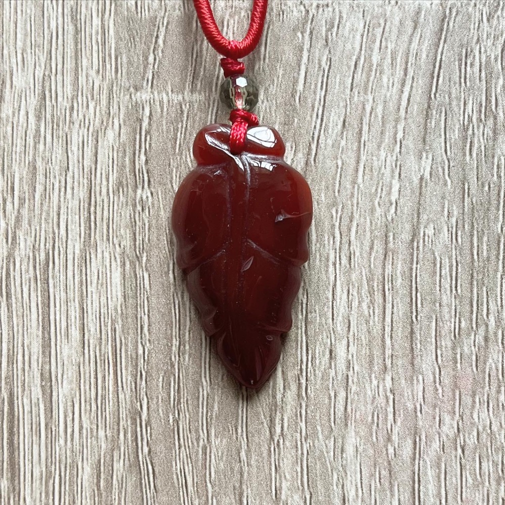 ㄅㄆㄇㄈ水晶寶寶工作室- 西瓜玉/台灣總統石/紅玉髓項鍊-細節圖7