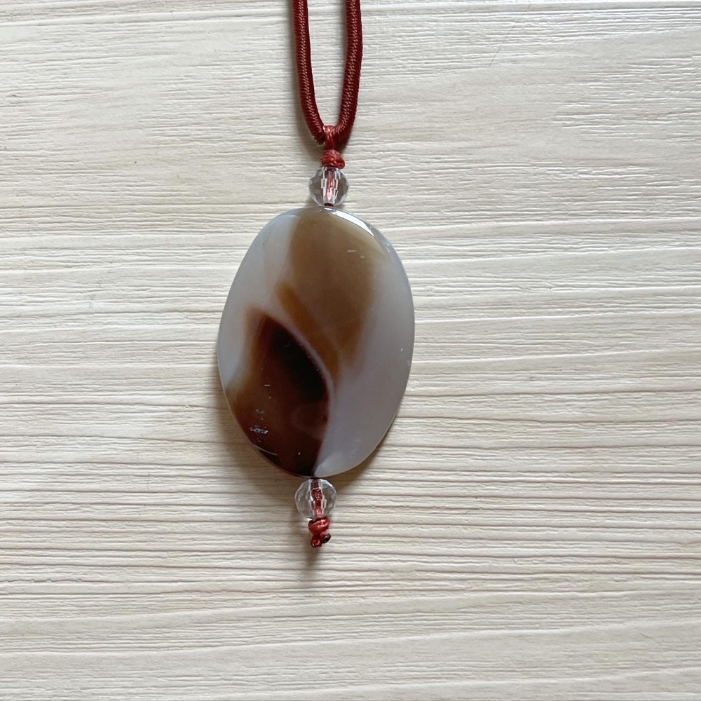 ㄅㄆㄇㄈ水晶寶寶工作室⛰️ 粉紅橘系列玉石項鍊🍊-細節圖6