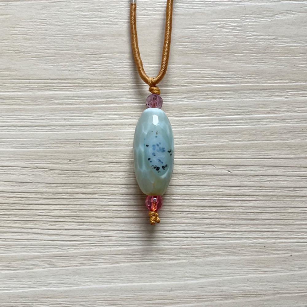 ㄅㄆㄇㄈ水晶寶寶工作室- 綠水晶 海洋玉隨-細節圖4