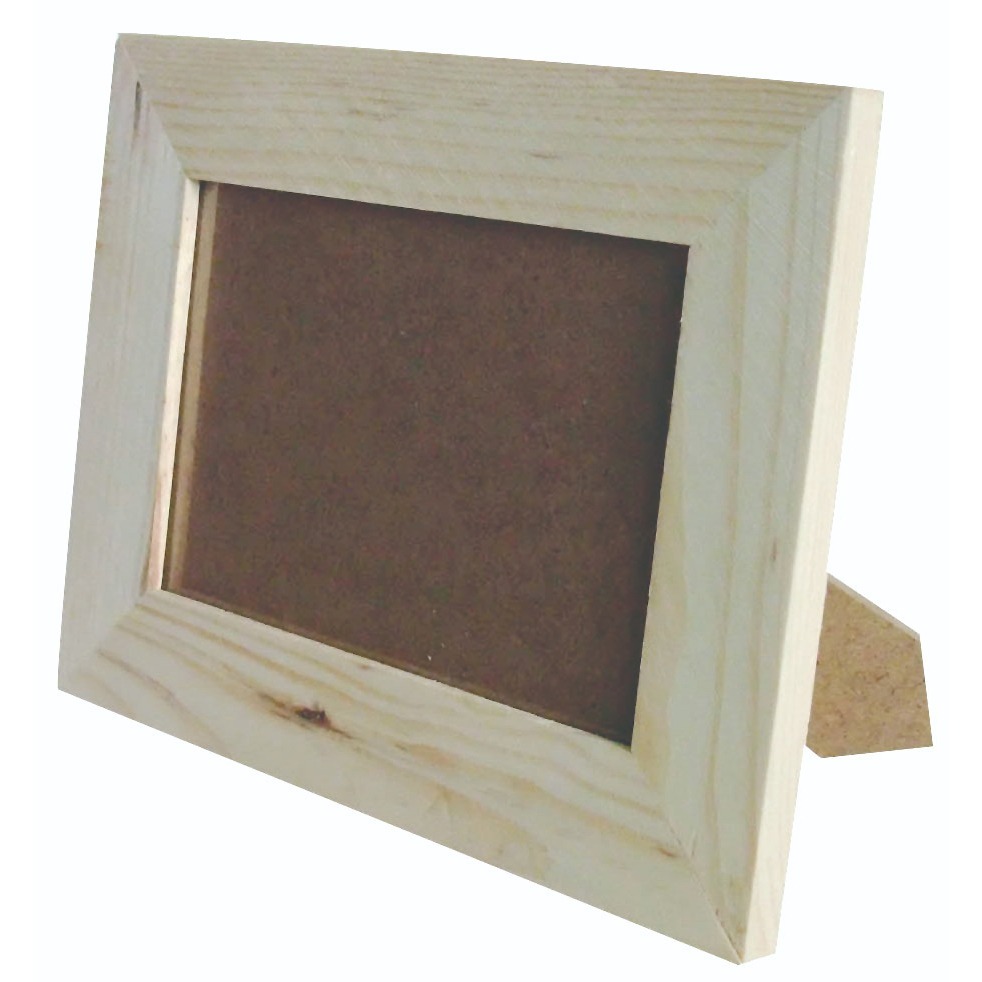 <小確幸的巢穴>木頭相框 可放4*6相片 DIY材料包 DIY彩繪 兒童手作 彩繪 上色 木製彩繪 幼兒園 安親班 手作-細節圖2