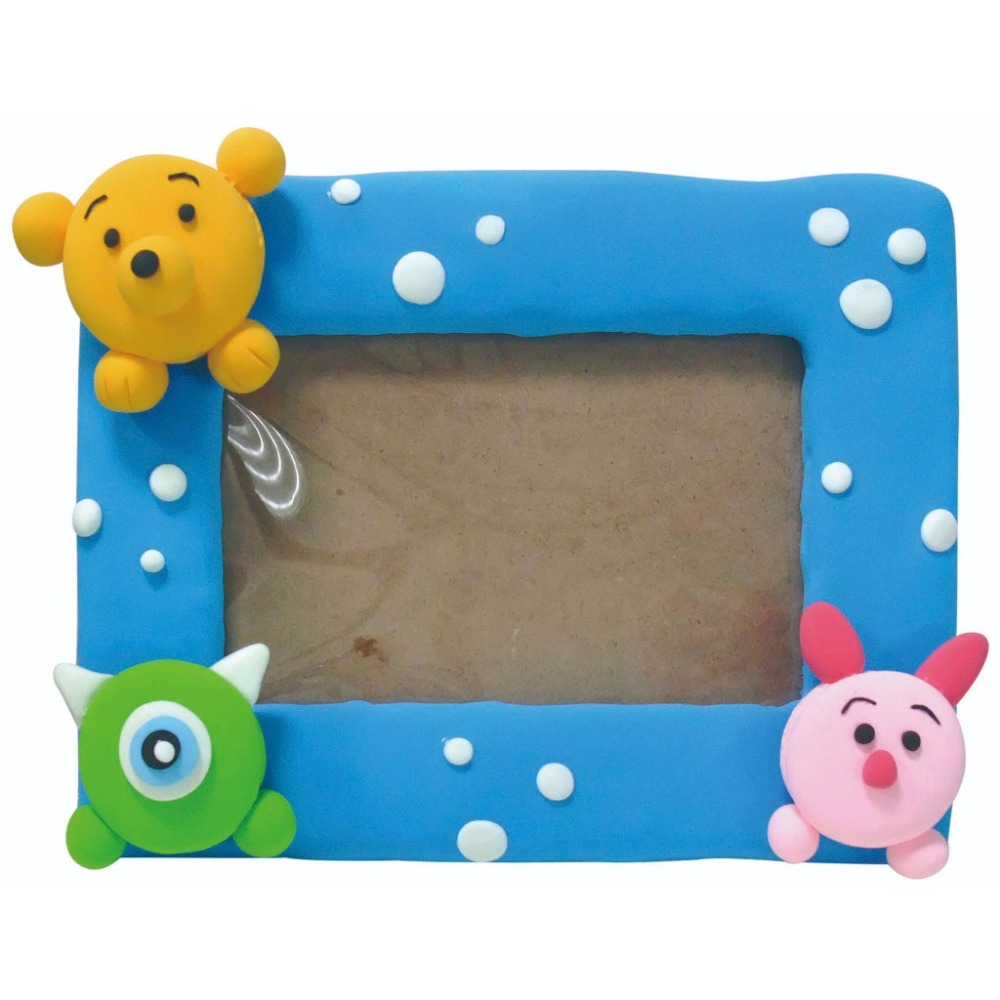 <小確幸的巢穴>木頭相框 可放4*6相片 DIY材料包 DIY彩繪 兒童手作 彩繪 上色 木製彩繪 幼兒園 安親班 手作-細節圖3