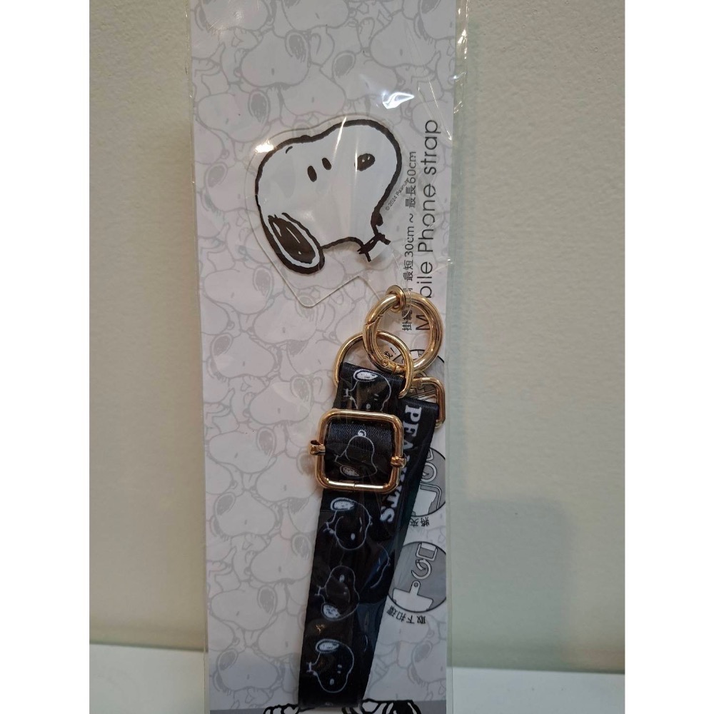 史努比多功能手機夾片掛繩組-規格圖1