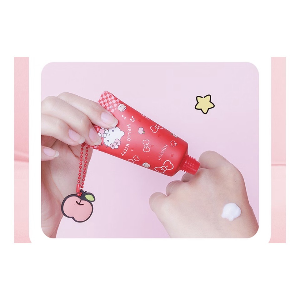 lnjoyyi三麗鷗積雪草護手乳 Hello Kitty立體造型護手乳 30ml-細節圖5