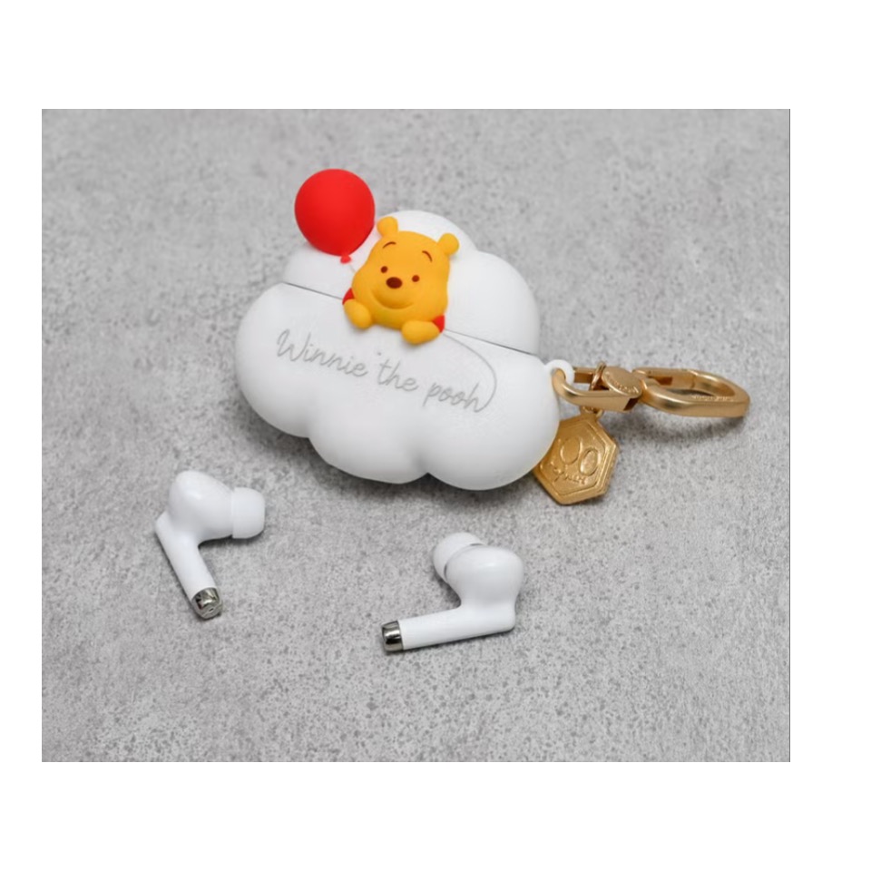 7-11小熊維尼100周年 小熊維尼真無線藍牙耳機 小熊維尼復古造型計算機 infoThink 現貨-規格圖2