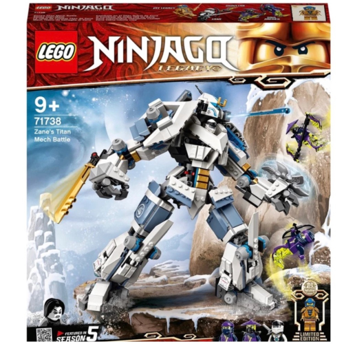 樂高LEGO 71738 旋風忍者系列 冰忍的鈦機械人之戰 NINJAGO