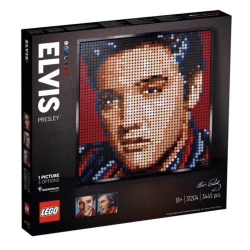 LEGO 樂高 31204 Art系列 貓王 Elvis Presley