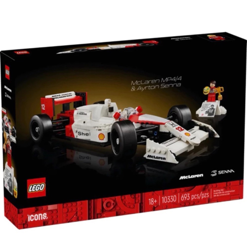 LEGO 10330 麥拉倫 McLaren MP4/4 &amp; Ayrton Senna 艾爾頓．冼拿
