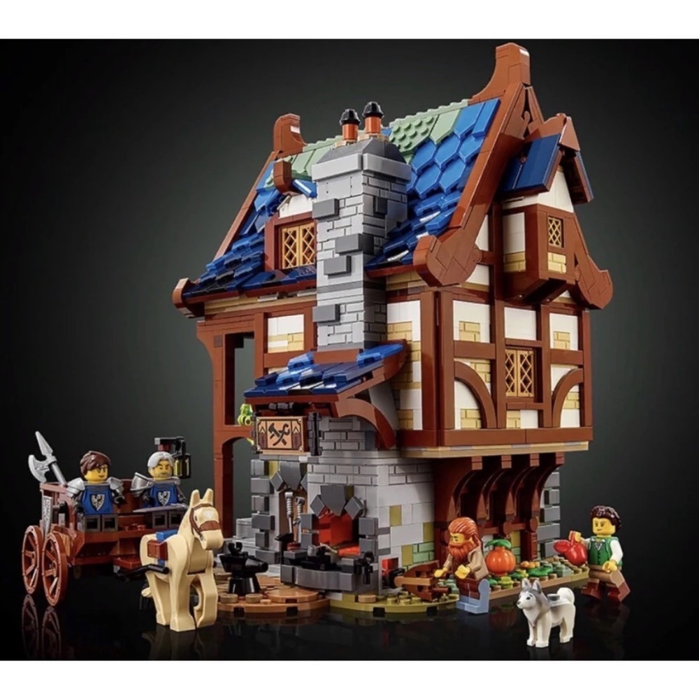 ❗️現貨❗️《超人強》樂高LEGO 21325 中世紀鐵匠屋 IDEAS系列-細節圖2