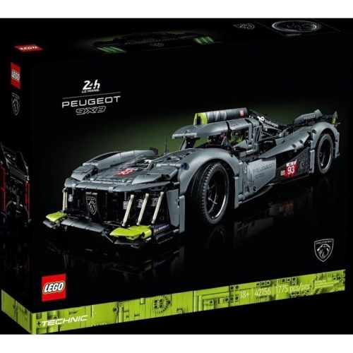 ❗️現貨❗️《超人強》樂高LEGO 42156 寶獅Peugeot 9X8 超級賽車 Hyperc 科技系列