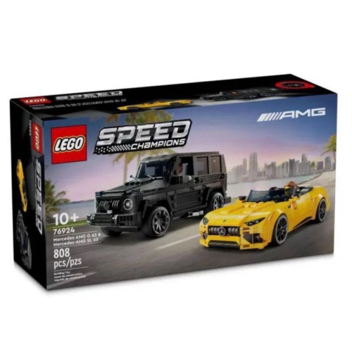 ❗️現貨❗️《超人強》樂高LEGO 76924 賓士 AMG G 63 &amp; AMG SL 63 極速賽車系列