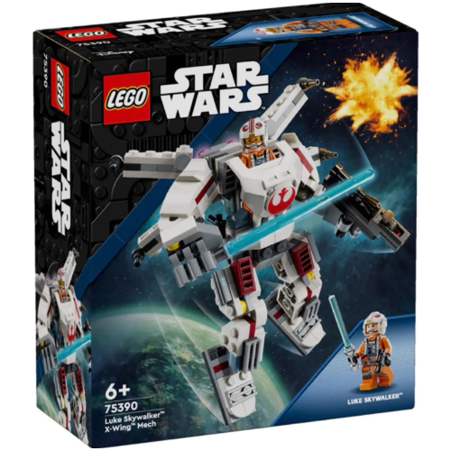❗️現貨❗️《超人強》樂高LEGO 75390 路克 天行者 X-Wing X翼 武裝機甲 裝甲 小機甲｜星戰 星際大戰