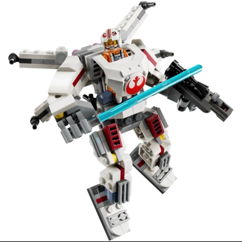 ❗️現貨❗️《超人強》樂高LEGO 75390 路克 天行者 X-Wing X翼 武裝機甲 裝甲 小機甲｜星戰 星際大戰-細節圖3