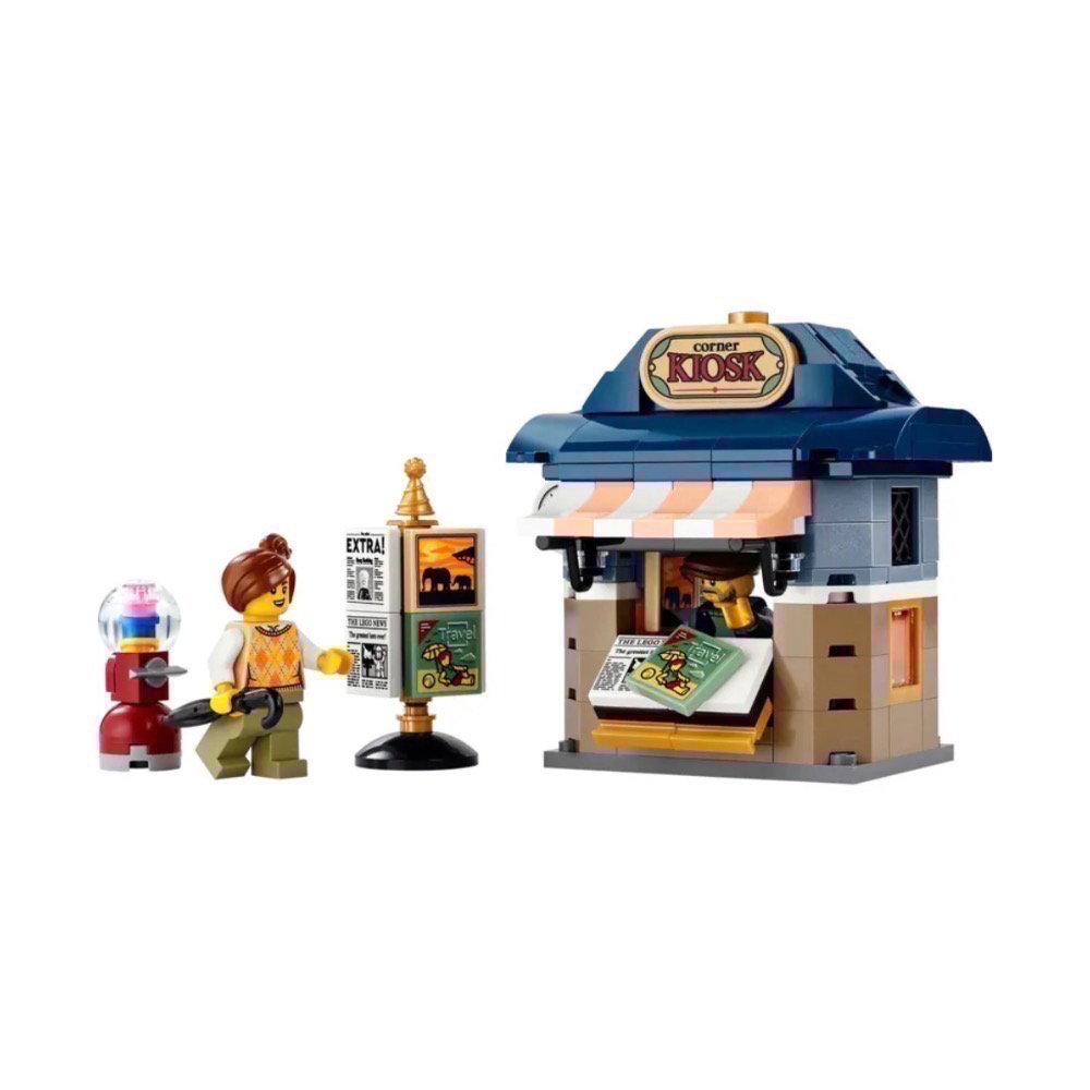 ❗️超人強❗️樂高LEGO 40757 街角報亭 Corner Kiosk-細節圖3