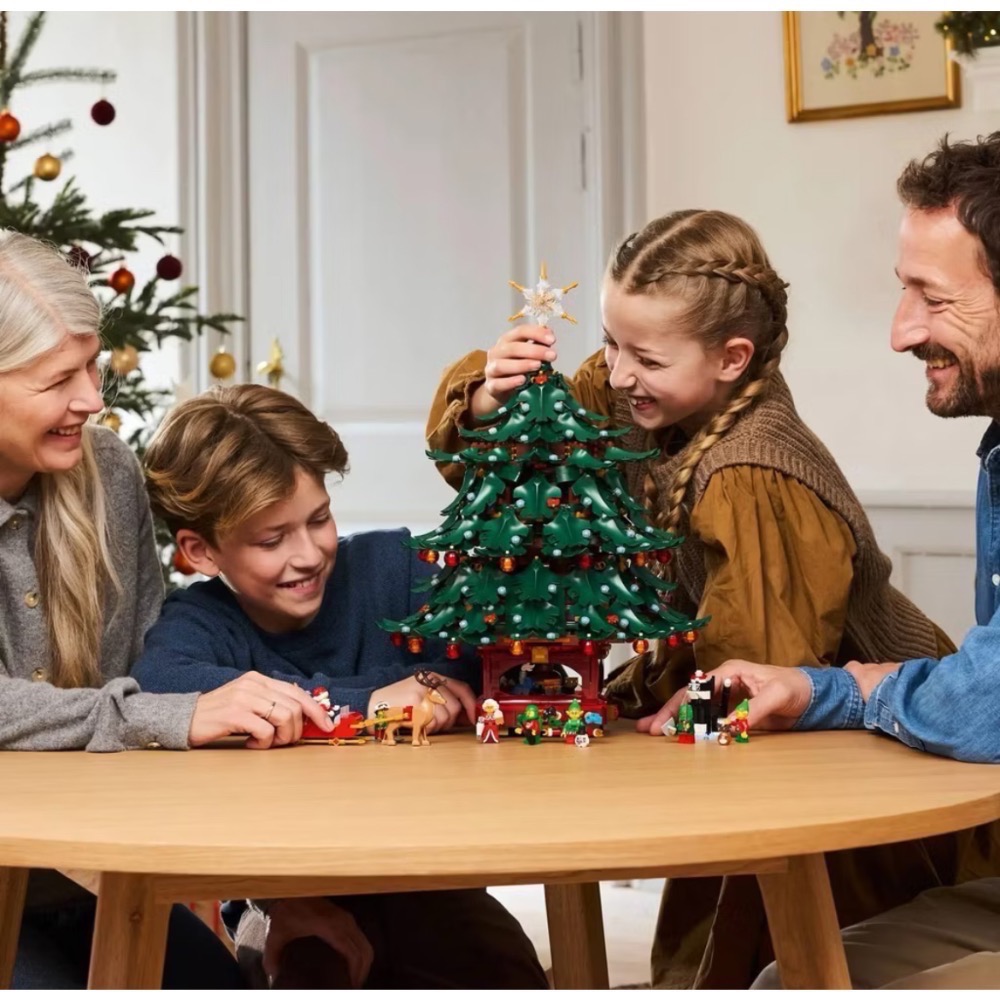 ❗️超人強❗️樂高LEGO 41843 家庭 聖誕樹 擺飾 聖誕節-細節圖3