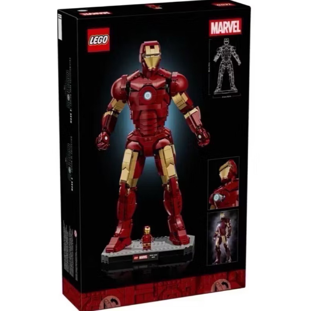 ❗️超人強❗️樂高LEGO 76344 鋼鐵人 馬克3 典藏版 Iron Man Mark 3-細節圖2