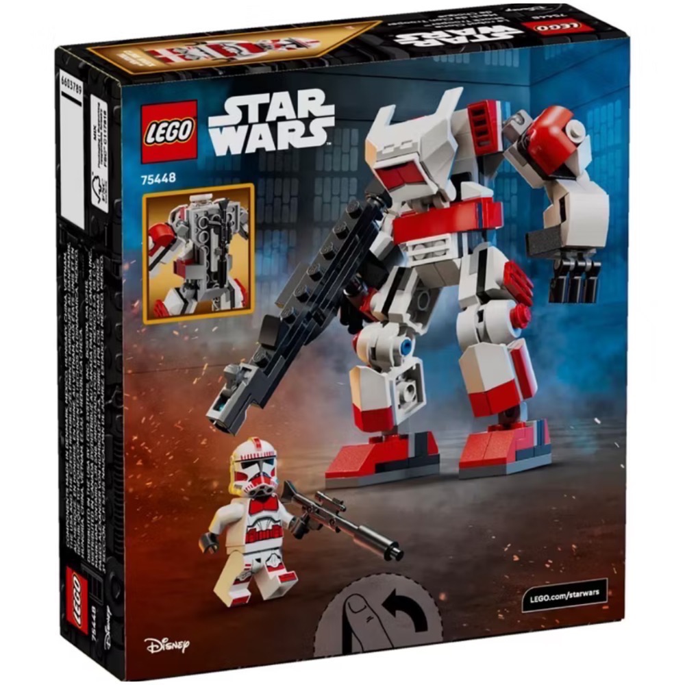 ❗️超人強❗️樂高LEGO 75448 複製人衝擊兵機甲 星際大戰系列-細節圖2
