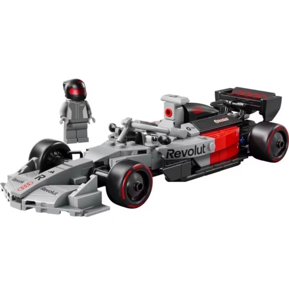 ❗️超人強❗️樂高LEGO 77259 Audi Revolut F1 Team R26 賽車-細節圖3