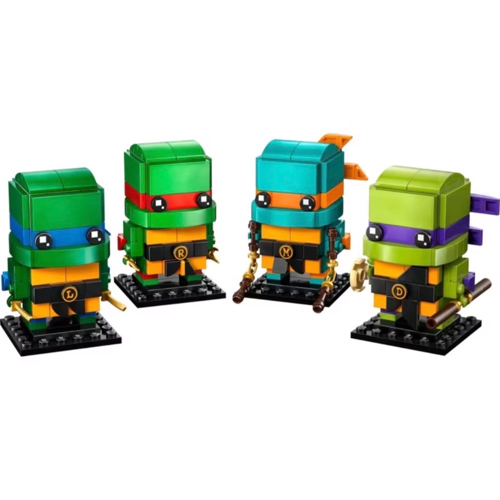 ❗️超人強❗️樂高LEGO 40878 忍者龜玩偶 BrickHeadz系列-細節圖3