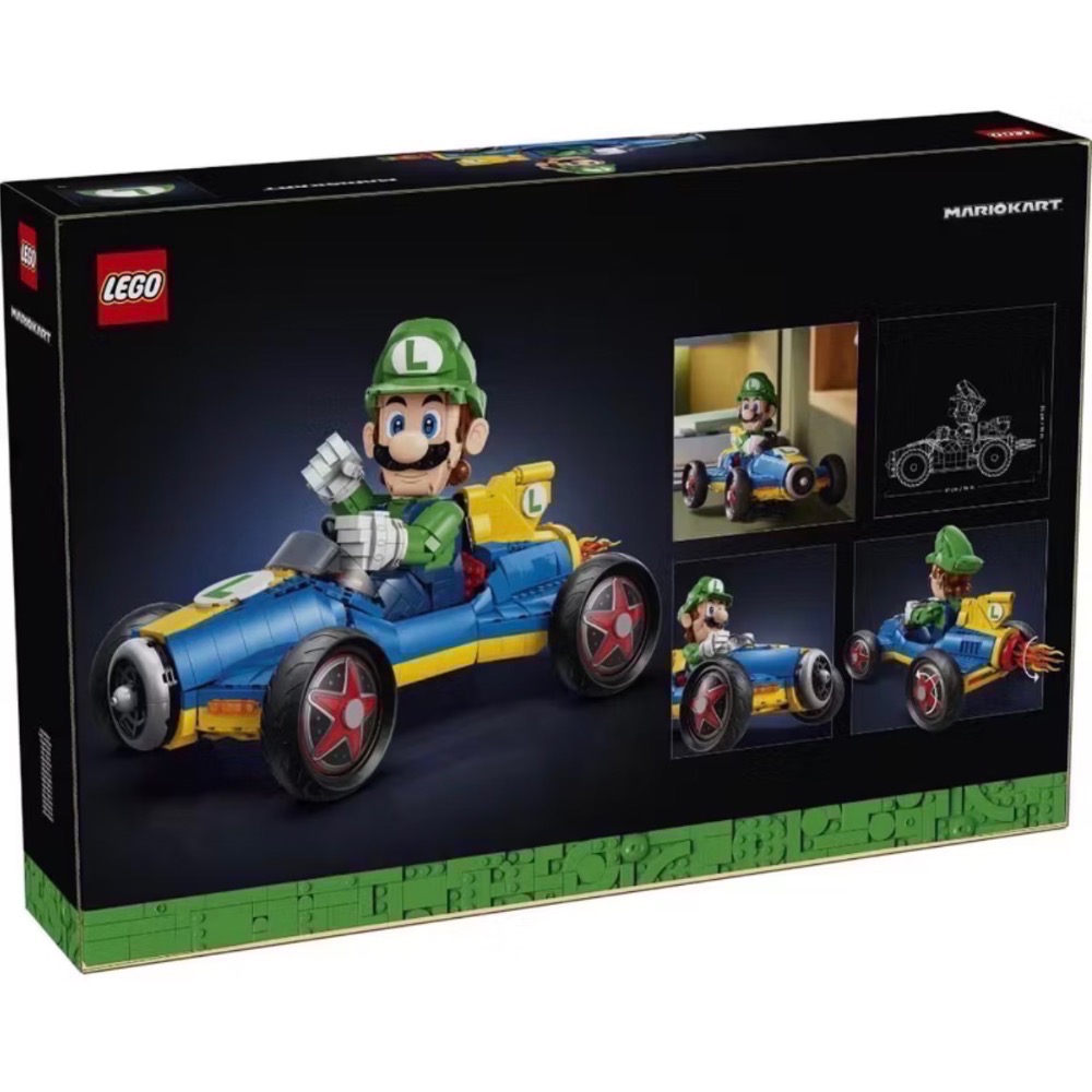 ❗️超人強❗️樂高LEGO 72050 瑪利歐賽車：路易吉&G力量 馬赫8 Luigi & Mach 8-細節圖2