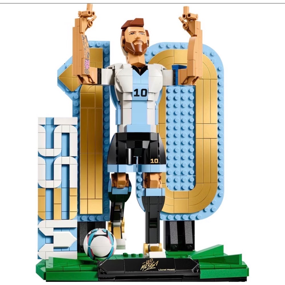 ❗️超人強❗️樂高LEGO 43015 足壇傳奇組合 梅西 Editions Sports-細節圖3