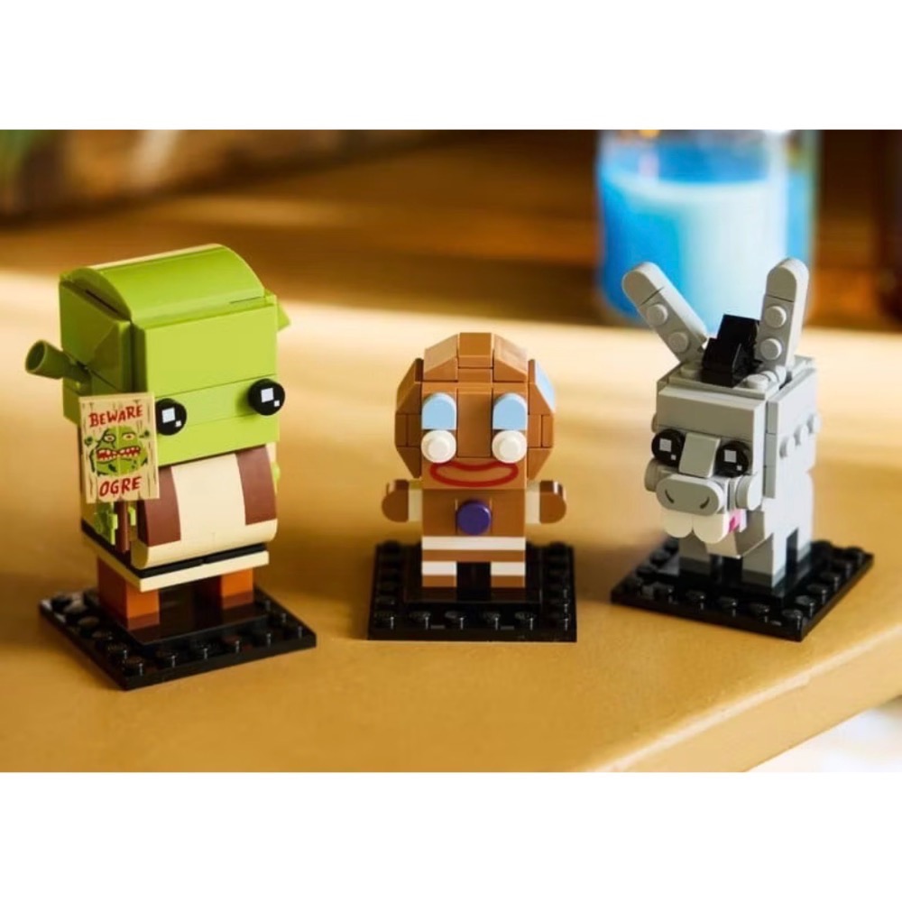 ❗️超人強❗️樂高LEGO 40923 史瑞克、驢子和小薑薑玩偶-細節圖3