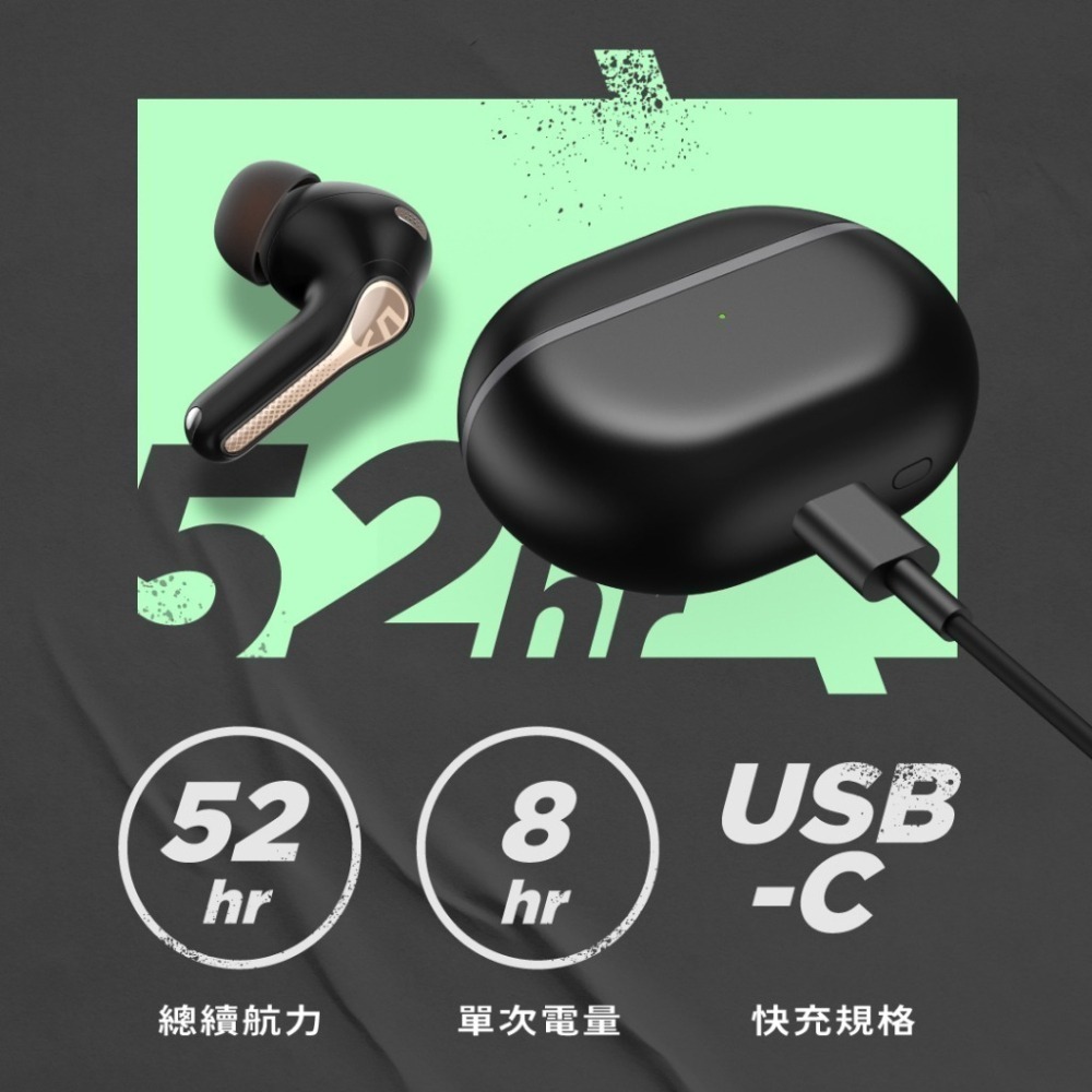 【◇SoundPeats◇】Capsule3 Pro 真無線藍牙耳機｜LDAC/抗風噪/ANC｜藍芽5.3-細節圖11