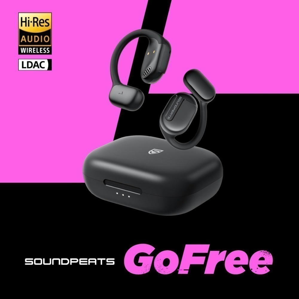 【◇SoundPeats◇】GoFree 開放式無線耳機｜LDAC/16.2m單體/45hr續航｜藍芽5.3-細節圖2