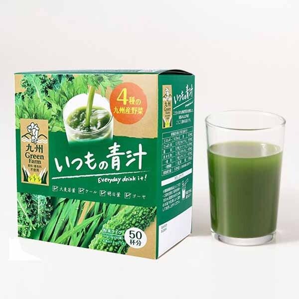 日本 九州產青汁  3g x 50袋 蔬果汁 4529052003747 日本代購-細節圖5
