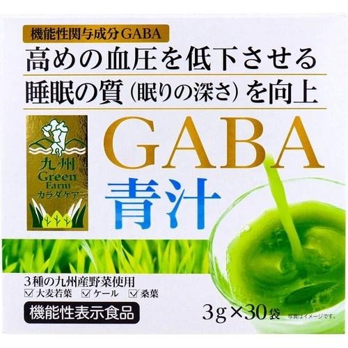 日本 GABA青汁  九州產 3gx30袋 蔬果汁 日本代購 4529052003808-細節圖2