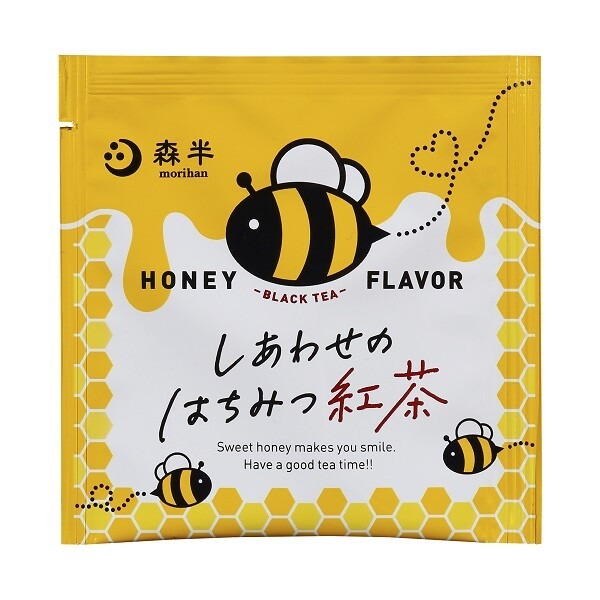 日本 森半 蜂蜜紅茶 2.4gX20袋 幸福蜂蜜紅茶 紅茶包 日本紅茶 好喝 日本代購-細節圖2